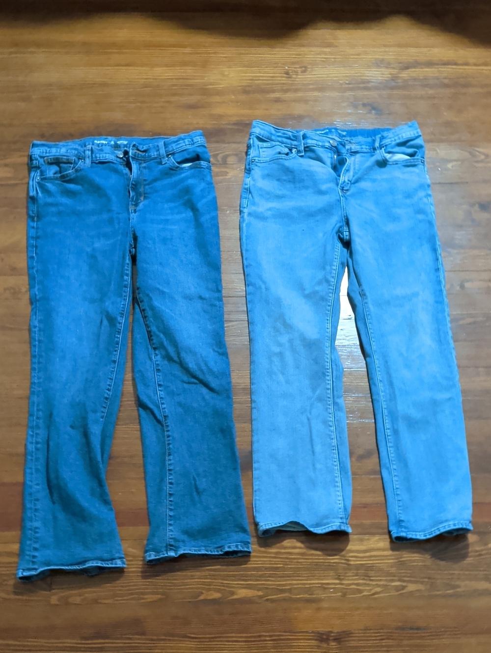Lot Of Two 18 Plus Husky Bootcut Jeans